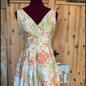Talbots sz 2 Floral Dress.